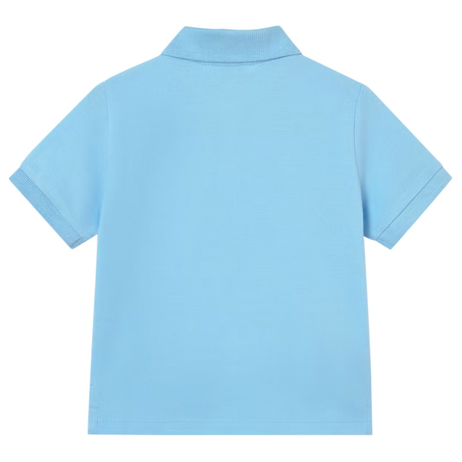 Younger Boys Blue Logo Polo Shirt, 2, hi-res