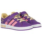 Girls Purple Disney Grand Court Trainers, 1, hi-res