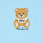 Blue Teddy Logo Baby Blanket, 3, hi-res