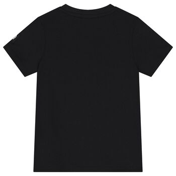 Boys Black Logo T-Shirt
