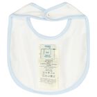 Baby Boys White & Blue Logo Babygrow Gift Set, 2, hi-res