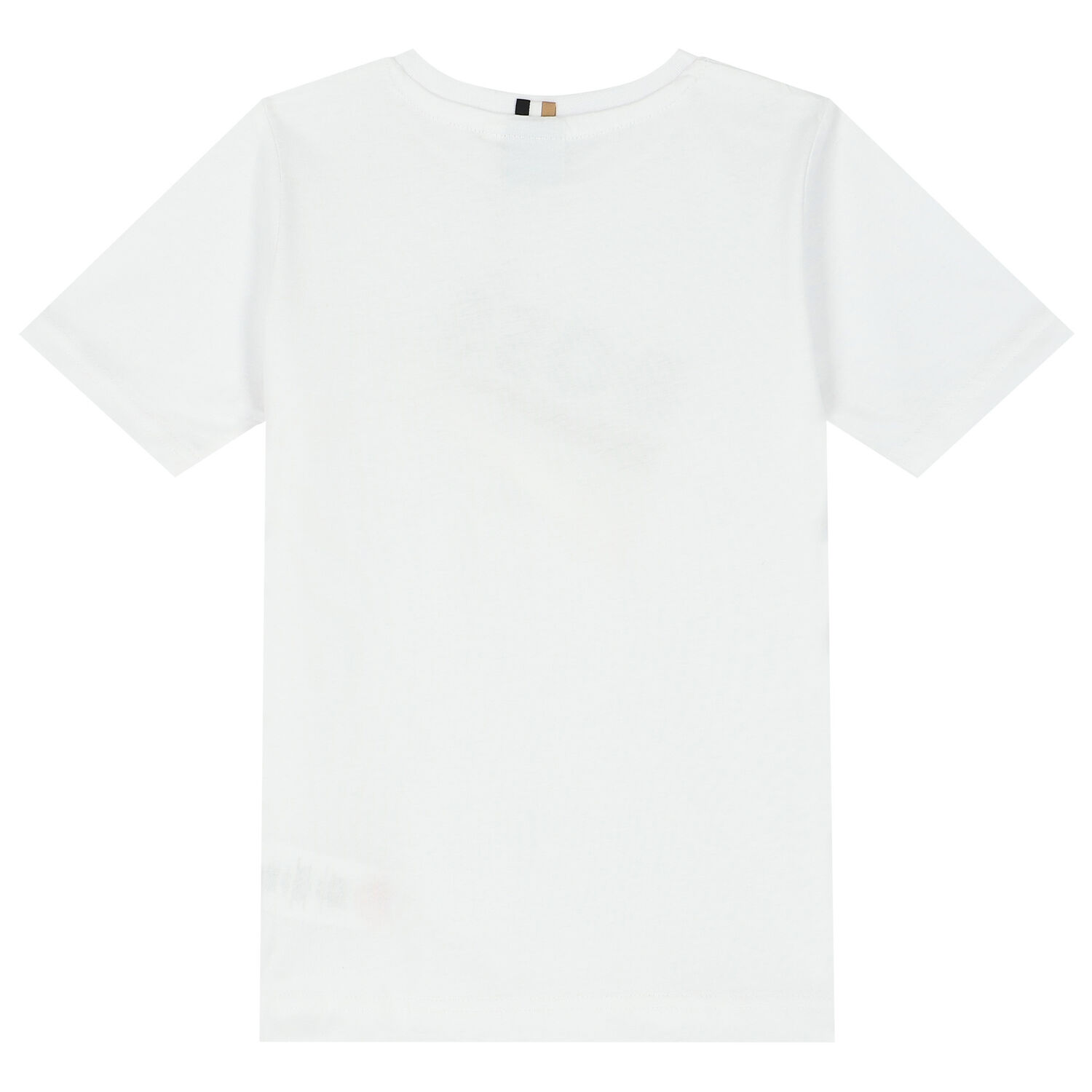 Boys White Logo T-Shirt, 1, hi-res