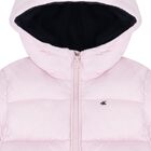 Baby Girls Pink Logo Padded Puffer Jacket, 2, hi-res