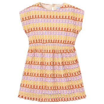 Girls Multi-Coloured Knitted Dress