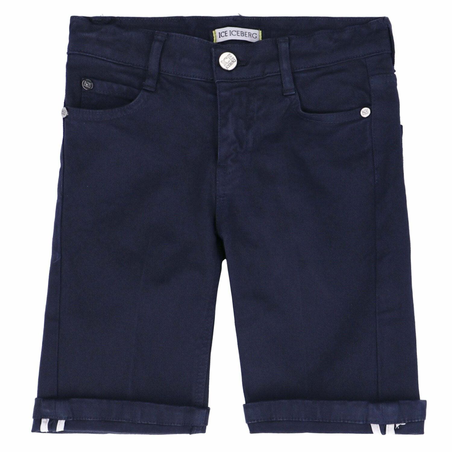 Boys Navy Bermuda Shorts, 1, hi-res image number null