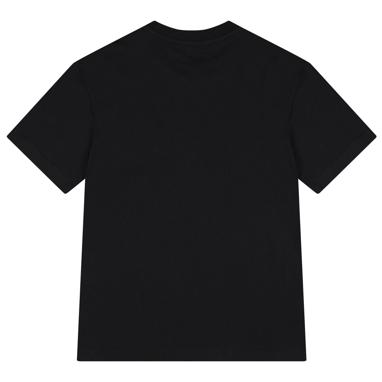 Girls Black & Pink Logo T-Shirt, 6, hi-res
