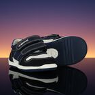 Baby Boys Navy Blue Logo Trainers, 1, hi-res