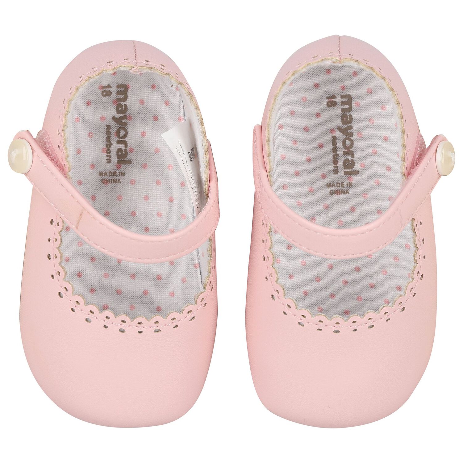 Baby Girls Pink Pre Walker Shoes, 1, hi-res