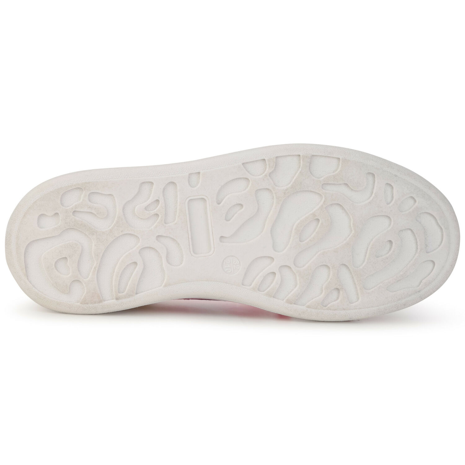 Girls Rainbow Glitter Trainers, 1, hi-res