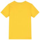 Older Boys Yellow Logo T-Shirt, 1, hi-res