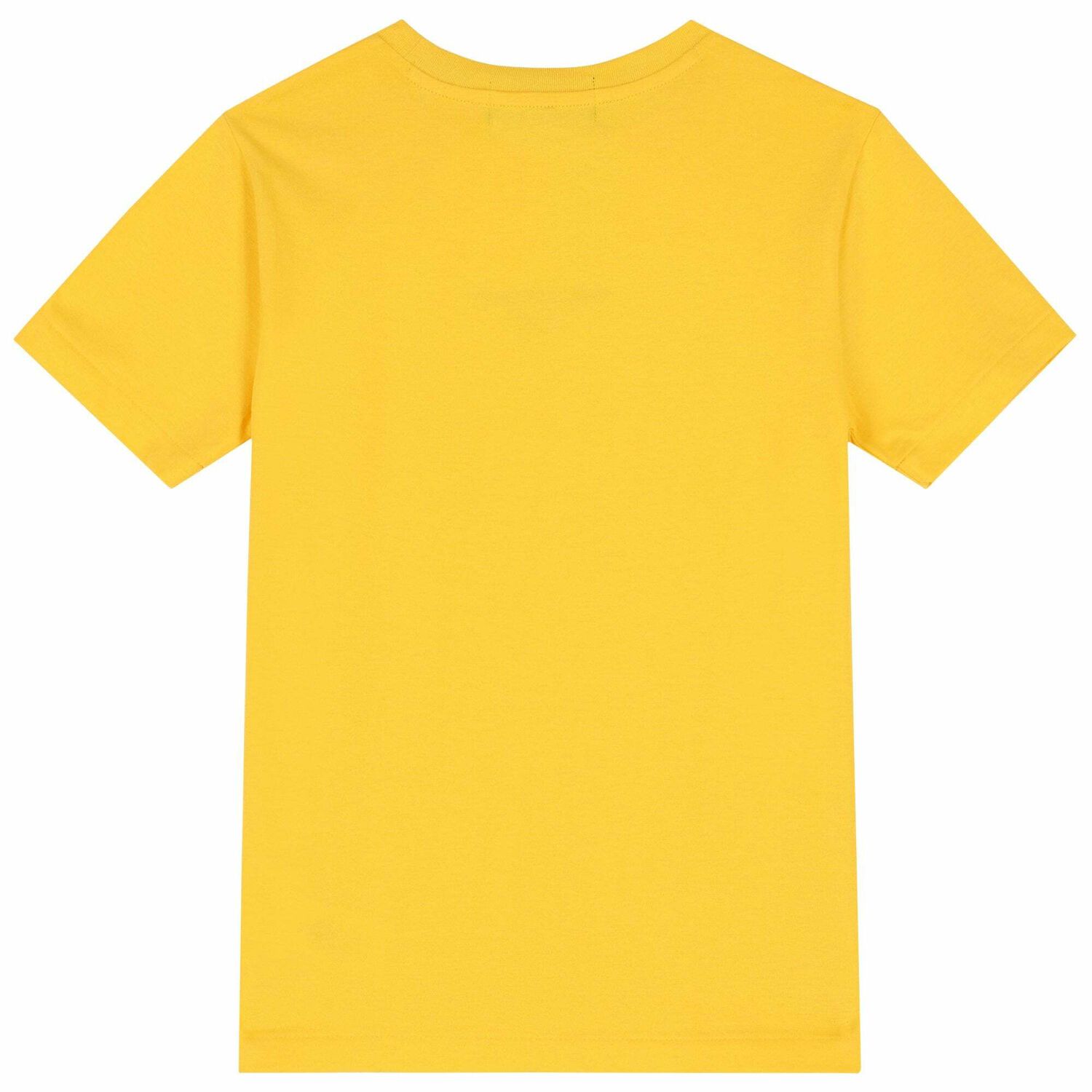 Older Boys Yellow Logo T-Shirt, 1, hi-res