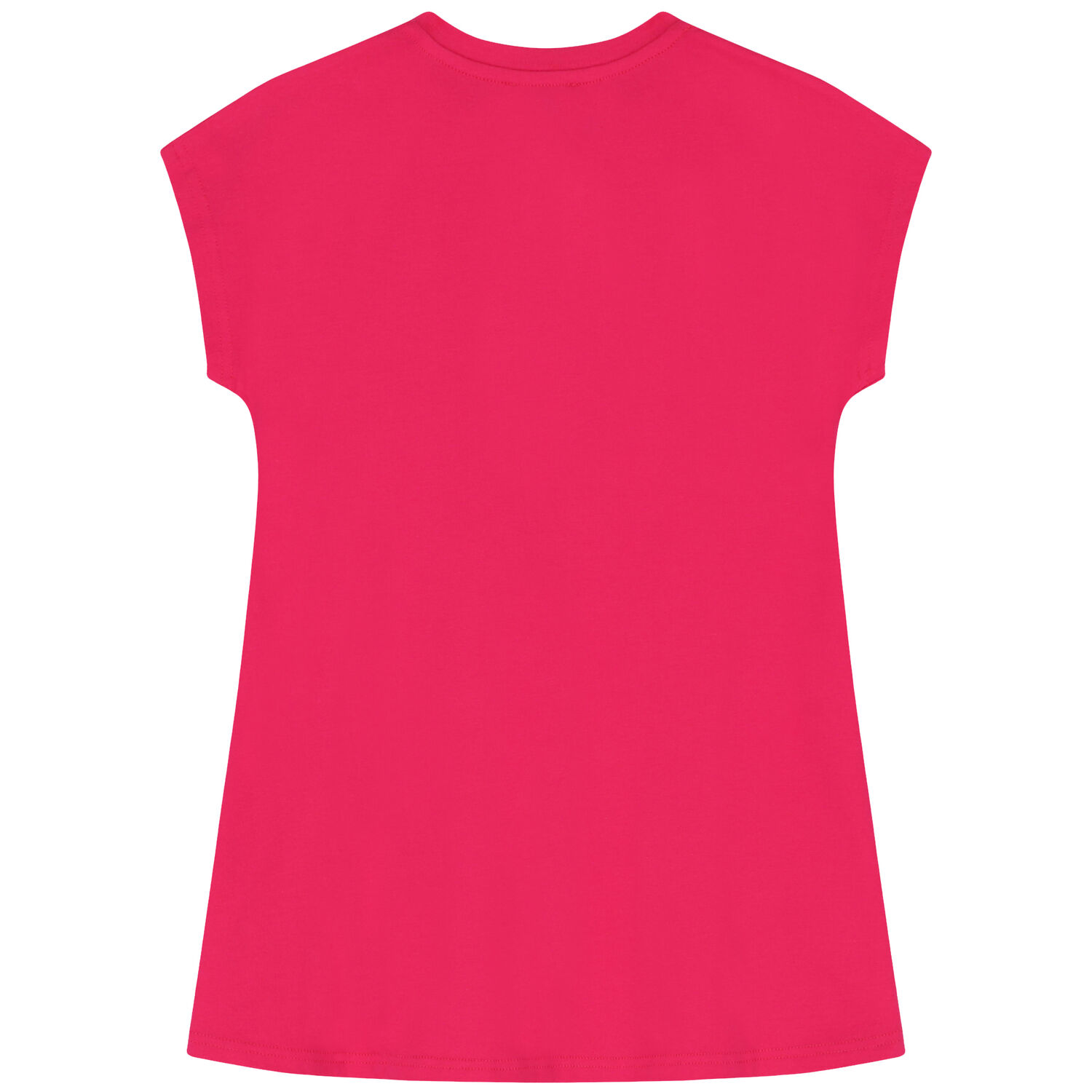 Girls Pink Logo Dress, 1, hi-res