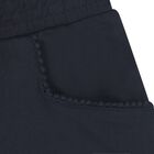 Girls Navy Blue Shorts, 6, hi-res