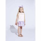 Girls Pink Satin Top, 1, hi-res