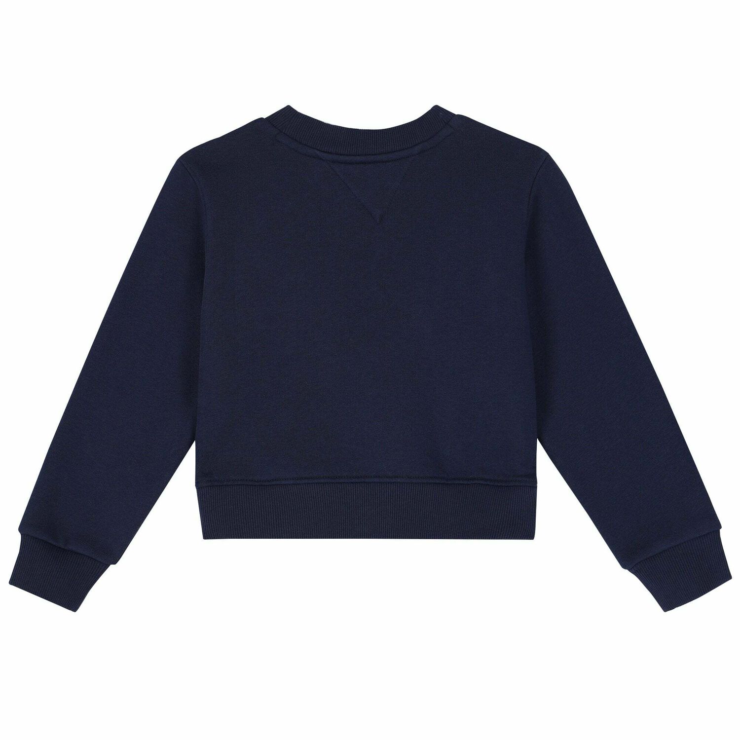 Girls Navy Blue Logo Sweatshirt, 2, hi-res image number null