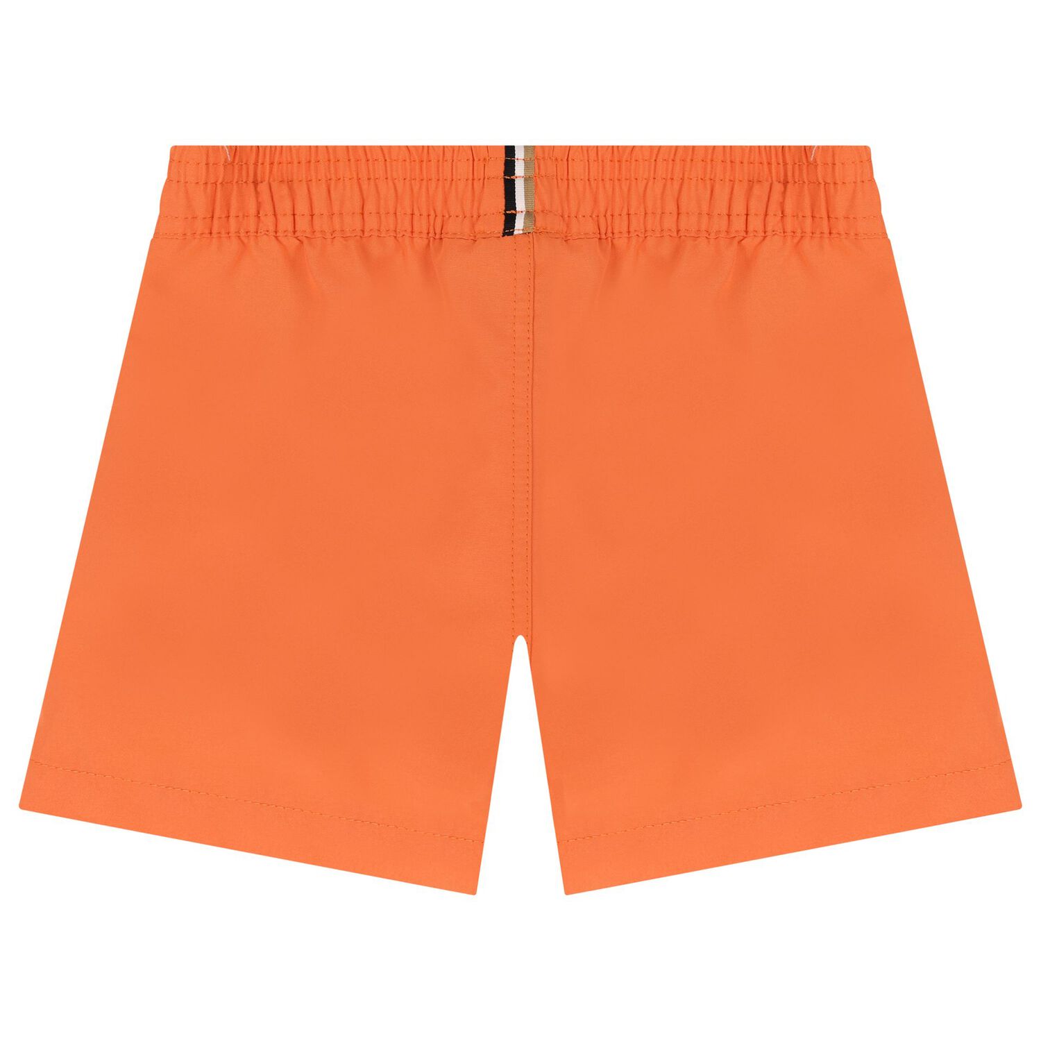 Younger Boys Orange Logo Swim Shorts, 3, hi-res