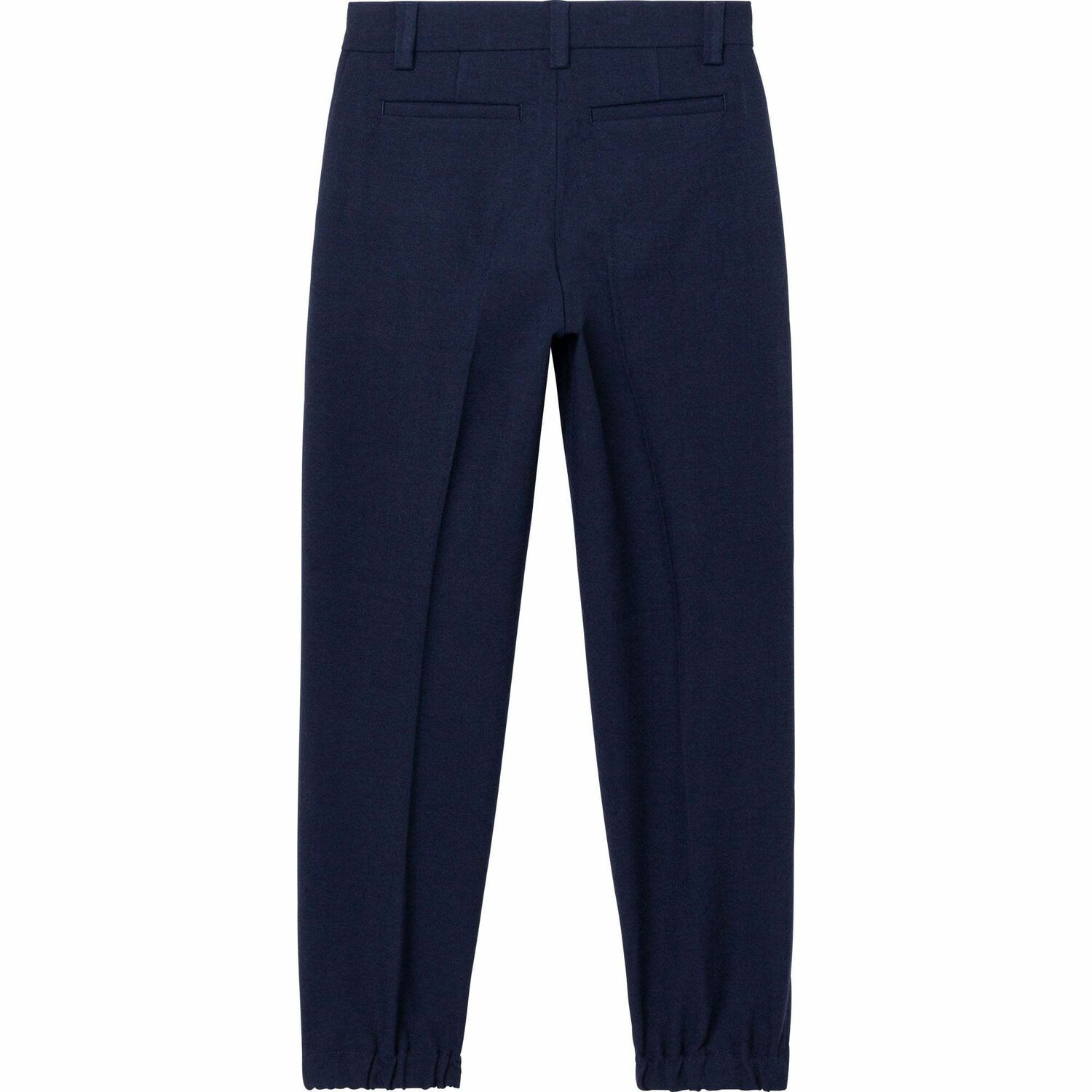 Boys Navy Suit Trousers, 1, hi-res