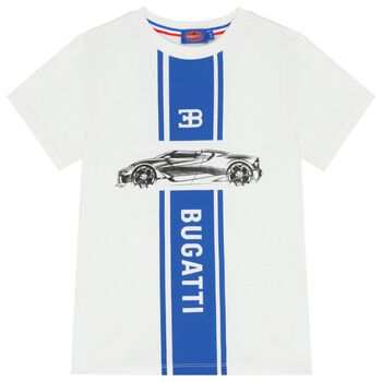 Boys White Logo T-Shirt 