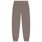 Girls Beige Logo Joggers, 1, hi-res