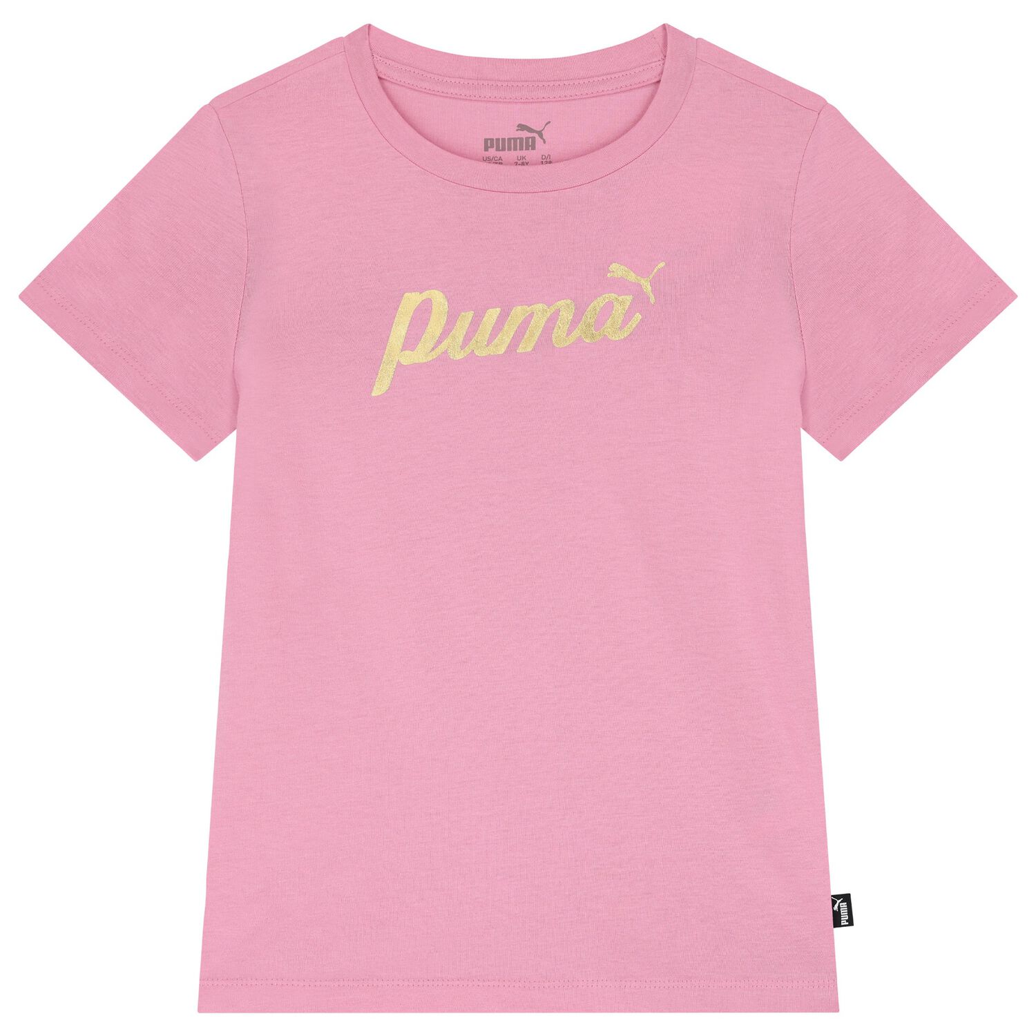 Girls Pink Logo T-Shirt, 1, hi-res