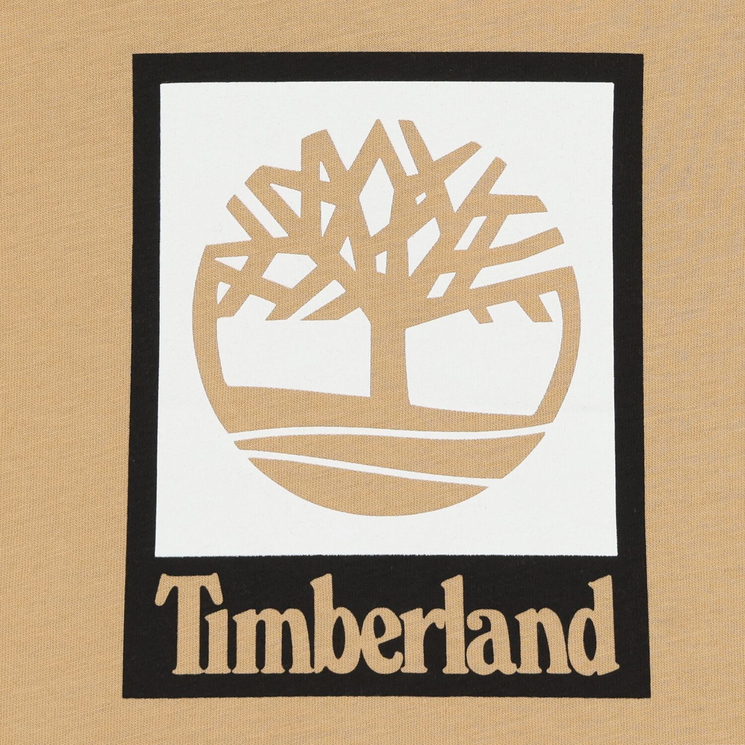 Boys Beige Logo T-Shirt, 3, hi-res