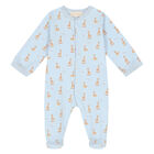 Baby Boys Blue Logo Babygrow, 2, hi-res