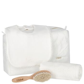 Baby Girls Ivory Logo Gift Set