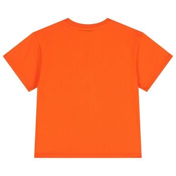 Orange Tiger Logo T-Shirt