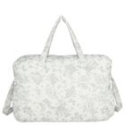 Ivory & Grey Toile De Jouy Baby Changing Bag, 2, hi-res