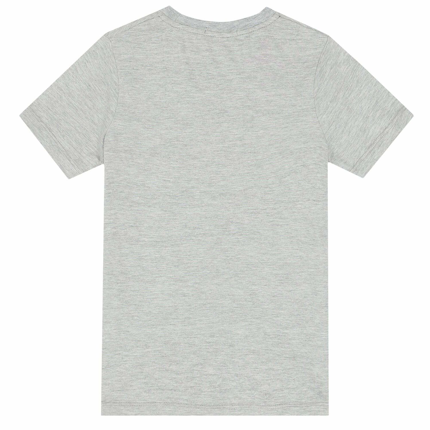 Boys Grey Logo T-shirt, 1, hi-res