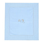Baby Boys Blue & Grey Cars Blanket, 1, hi-res