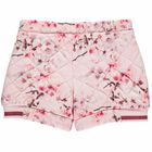 Girls Pink Floral Shorts, 1, hi-res