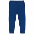Boys Blue Logo Joggers, 1, hi-res