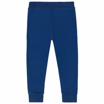 Boys Blue Logo Joggers