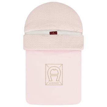 Baby Girls Pink Logo Nest