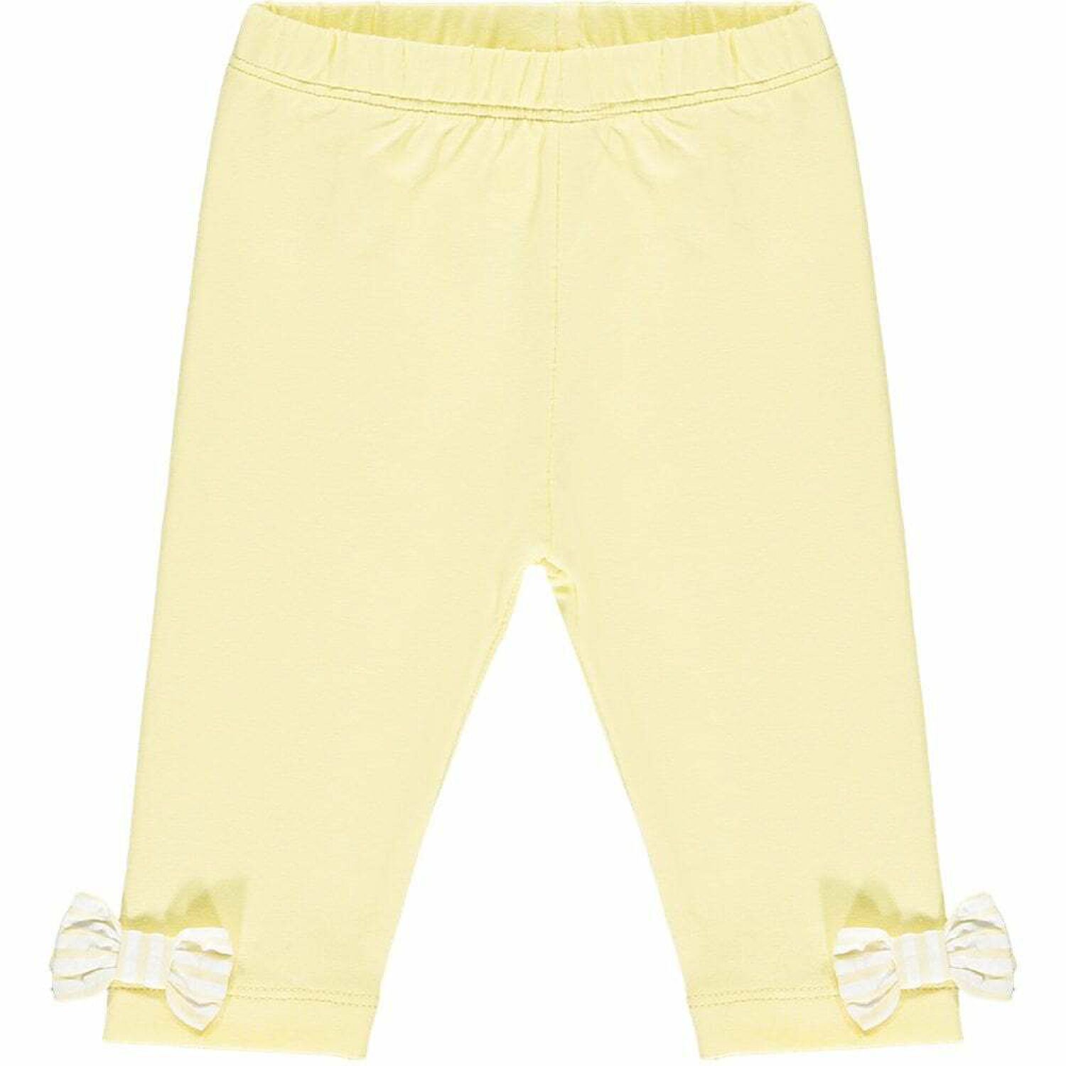 Baby Girls Yellow & White Leggings Set, 1, hi-res