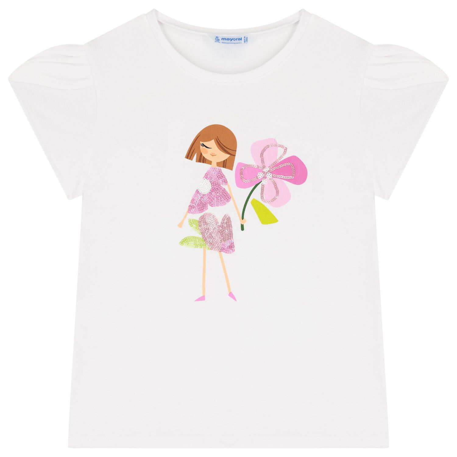 Girls Pink Tulle Skirt Set, 3, hi-res image number null