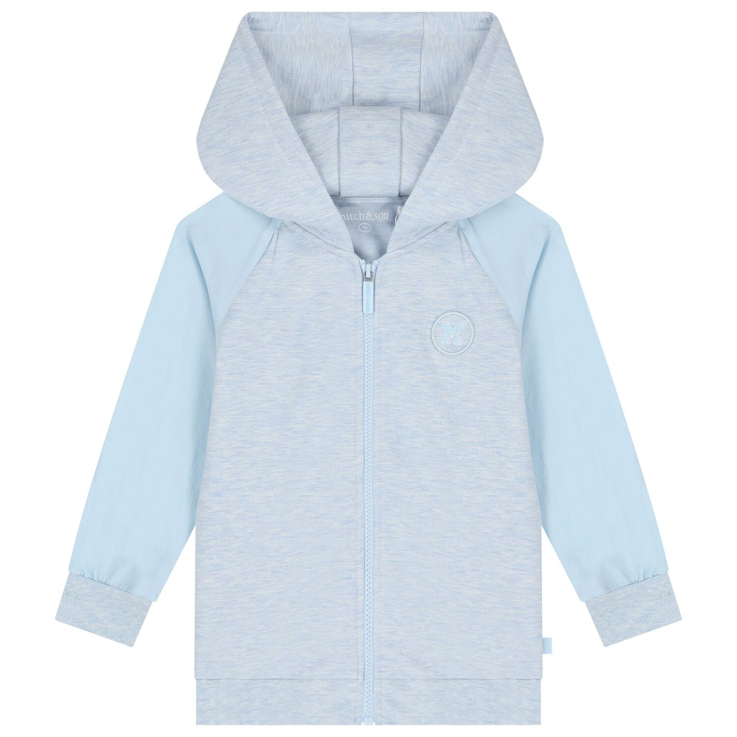 Boys Blue Logo Tracksuit, 1, hi-res image number null