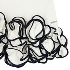 Girls White Floral Dress, 1, hi-res