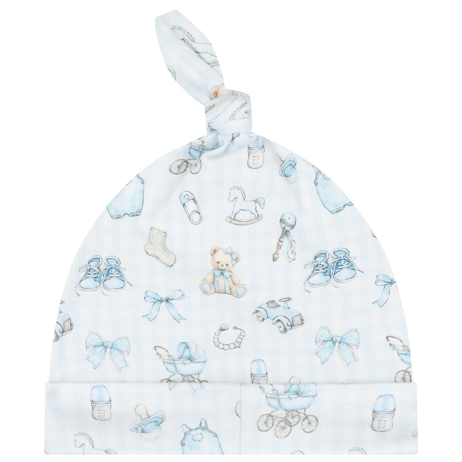 Blue Nursery Print Babygrow Gift Set (3 Piece), 1, hi-res image number null