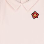 Baby Girls Beige & Pink Boke Flower Babygrows ( 2 Pack ) , 1, hi-res