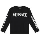 Black Logo Sweatshirt, 1, hi-res