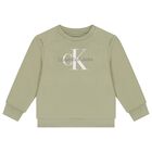 Baby Boys Green & White Tracksuit 3-Piece Set, 6, hi-res