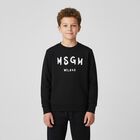 Black Logo Sweatshirt, 1, hi-res