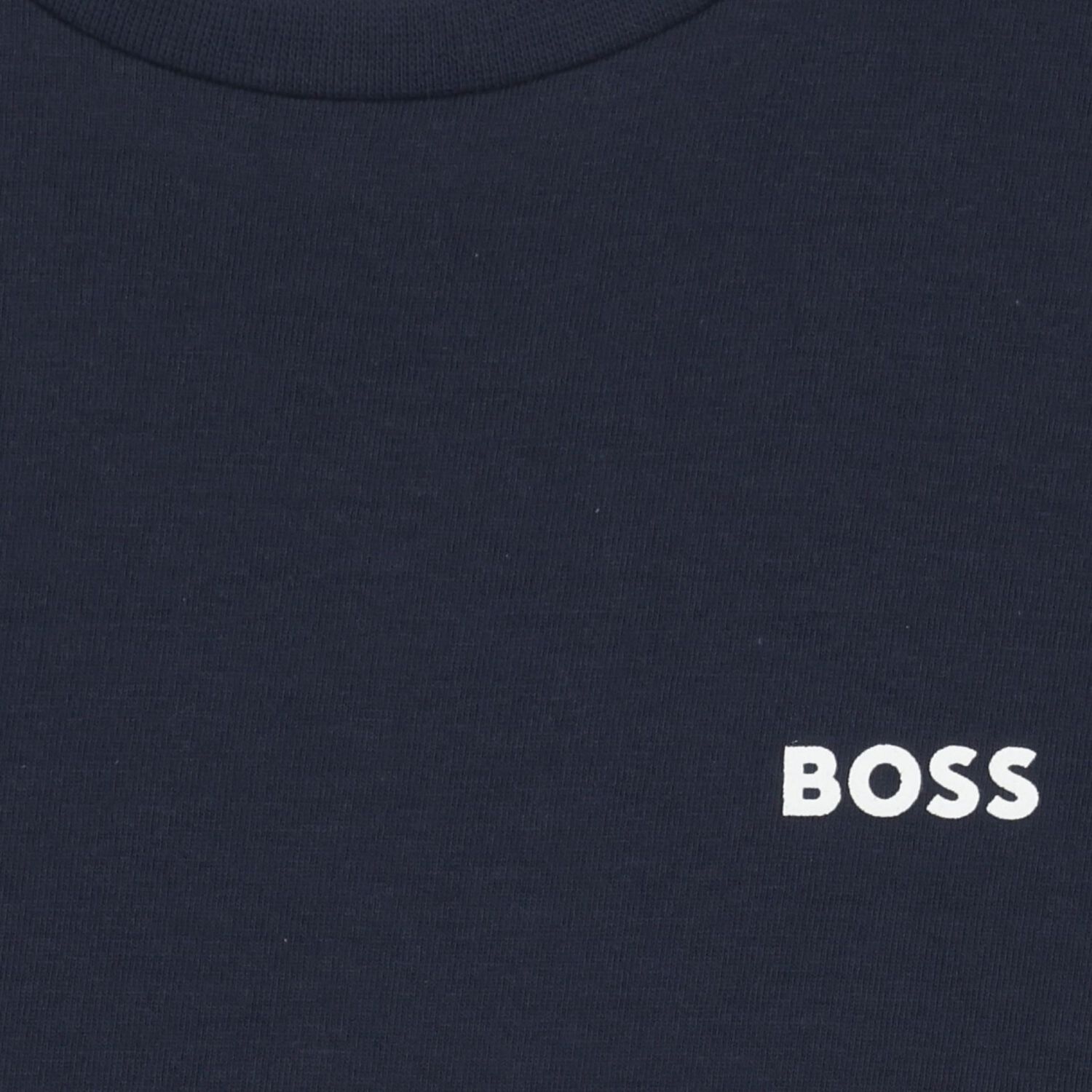Boys Blue & Navy Blue Logo T-Shirts (2 Pack), 5, hi-res
