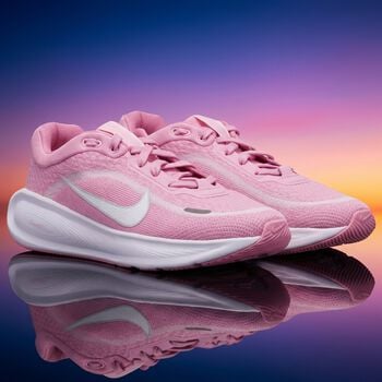 Girls Pink Logo Stellar Ride Trainers