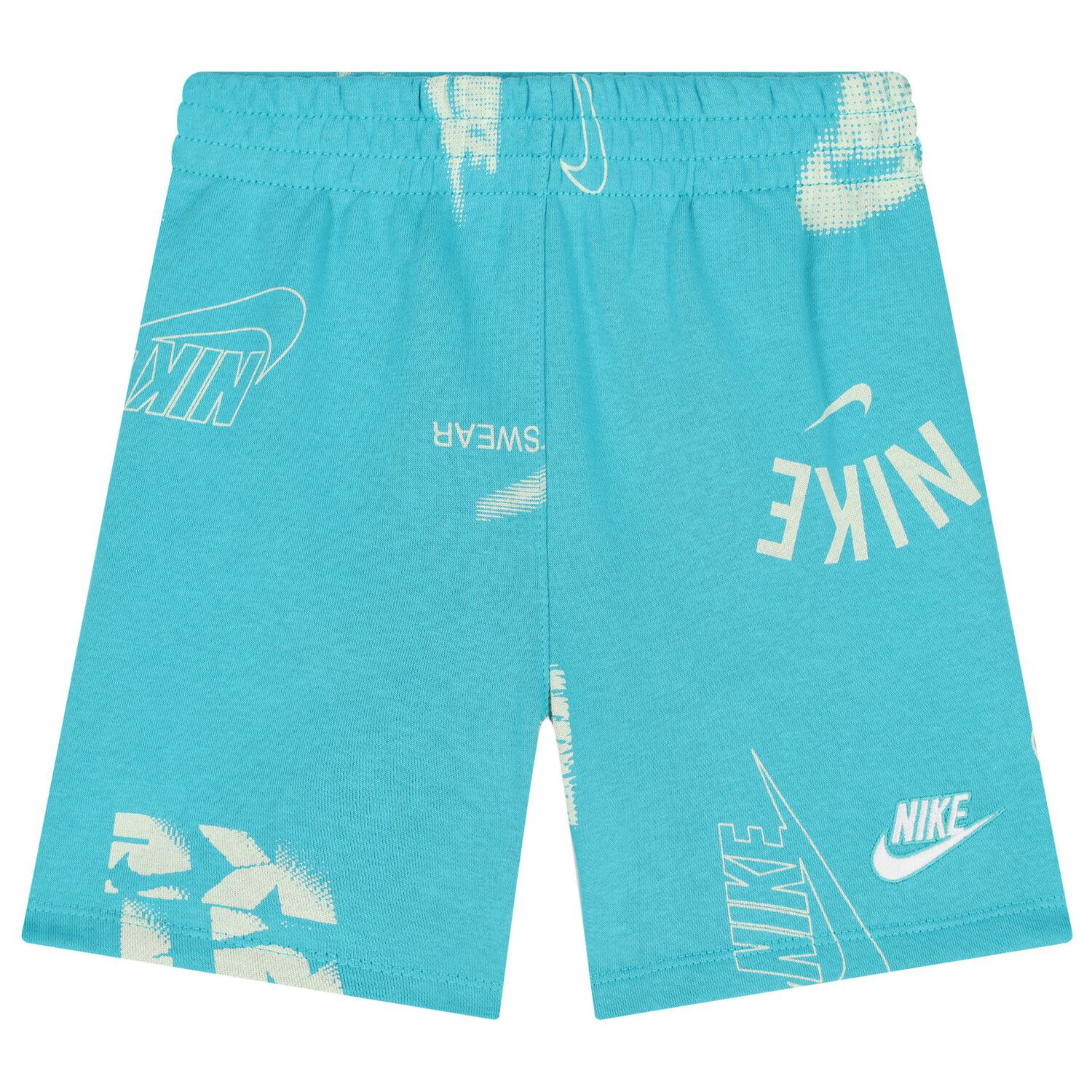 Boys Blue Logo Shorts Set, 1, hi-res