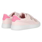Girls Pink Logo Trainers, 1, hi-res