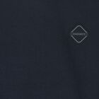 Boys Navy Blue Logo Hooded Top, 1, hi-res