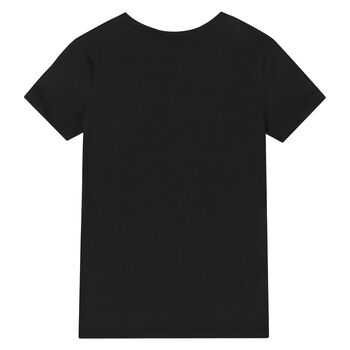 Boys Black Logo T-Shirt
